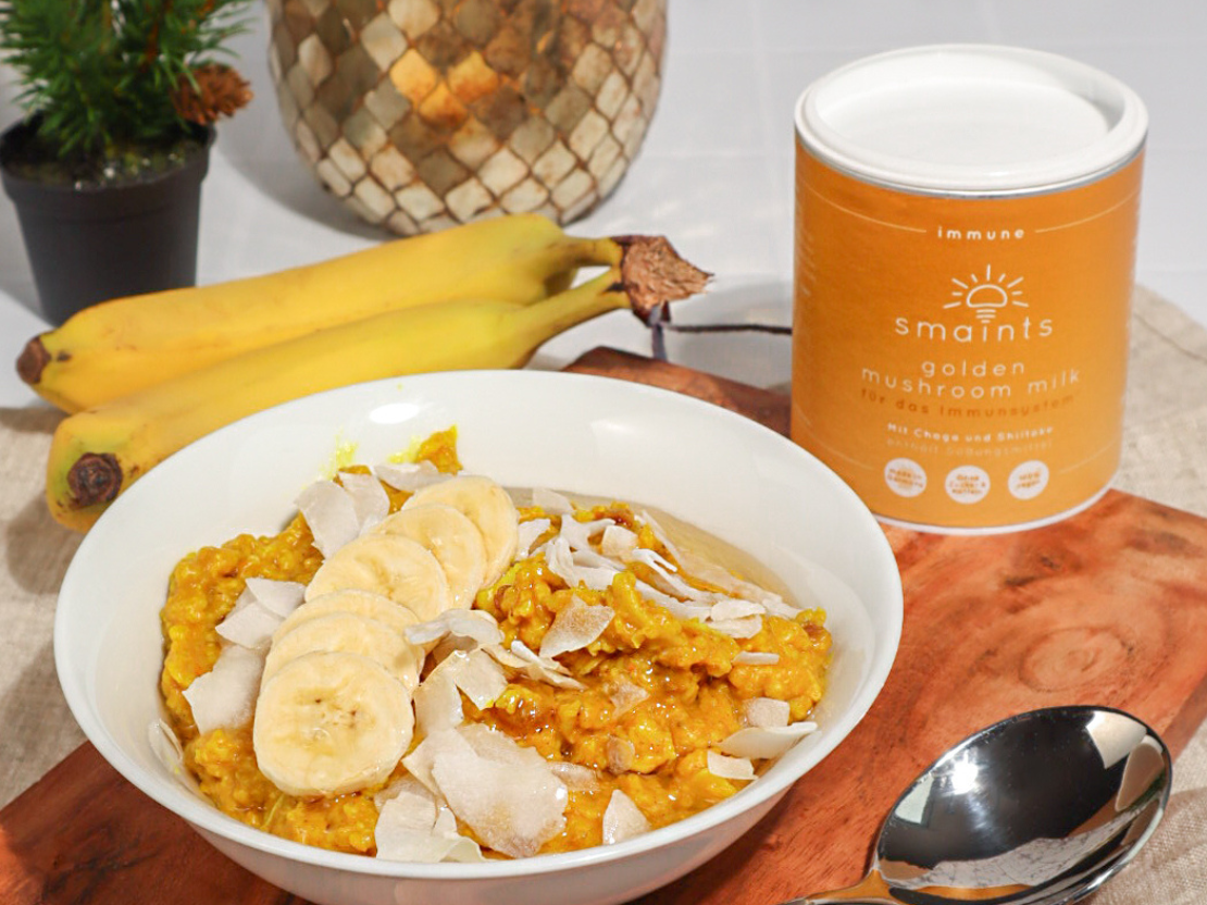 Golden Oatmeal für graue Tage