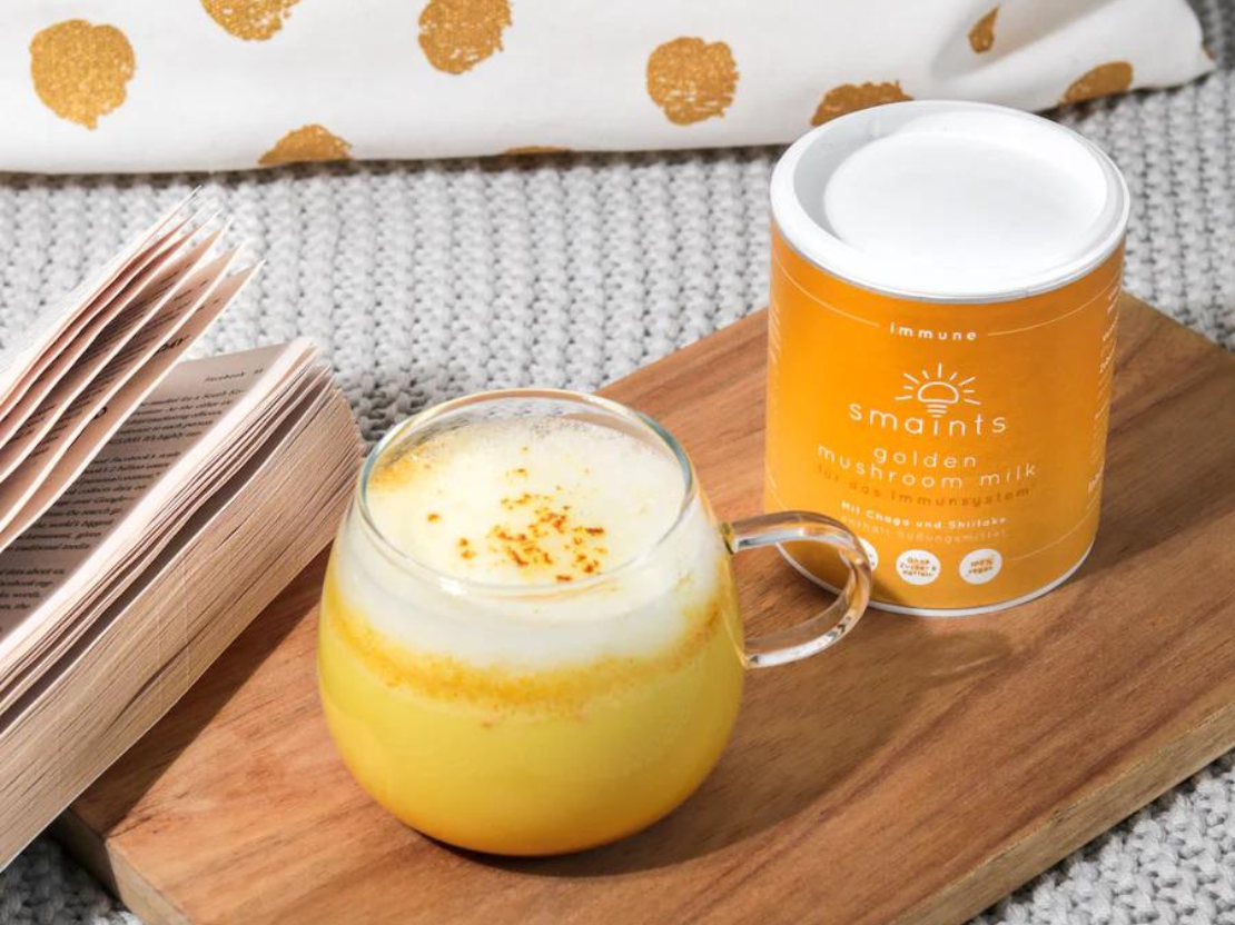 Golden Mushroom Milk - Das Immunsystem genussvoll stärken
