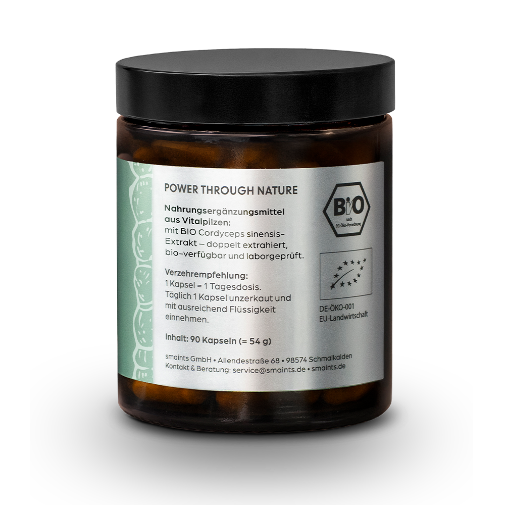 Bio Cordyceps Extrakt Kapseln