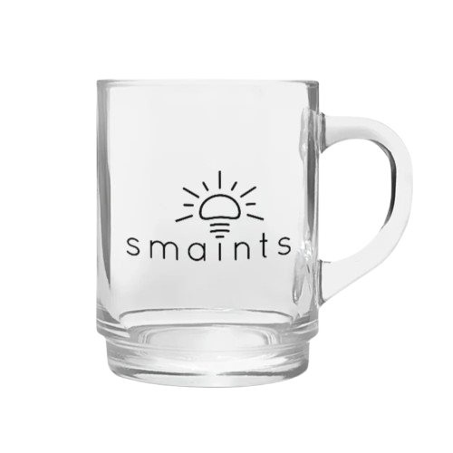 Glastasse smaints