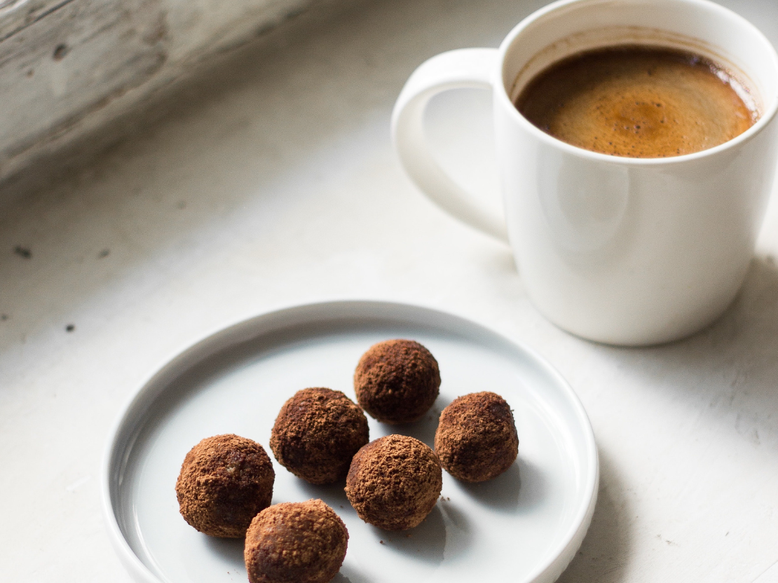 Vegane Mushroom Brownie Bites