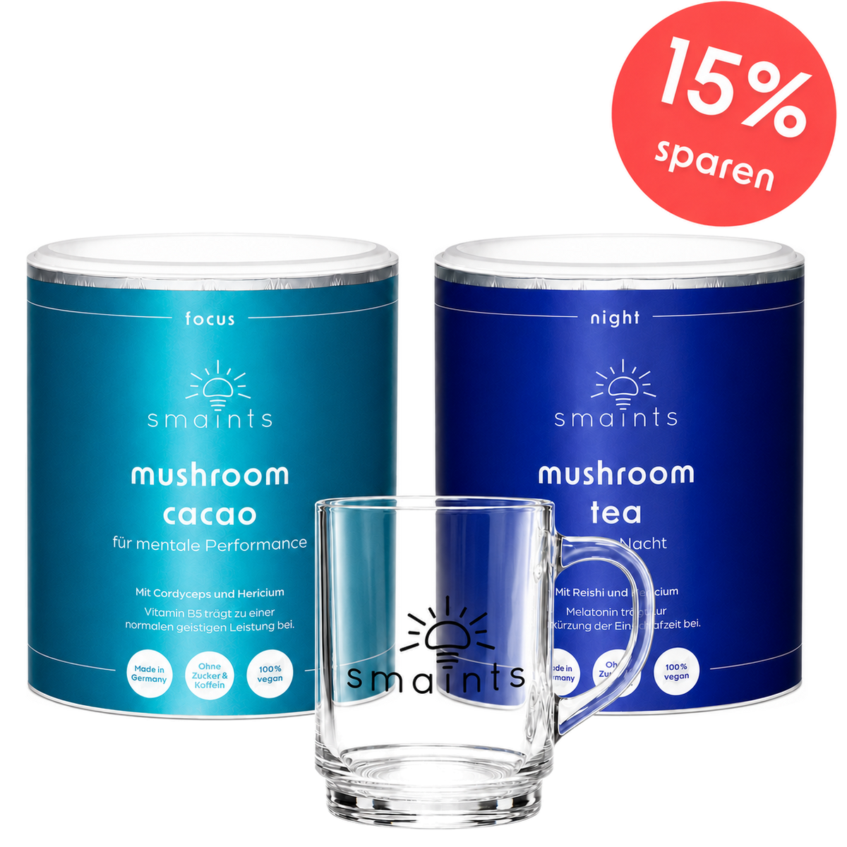 Day & Night Bundle mit Glastasse