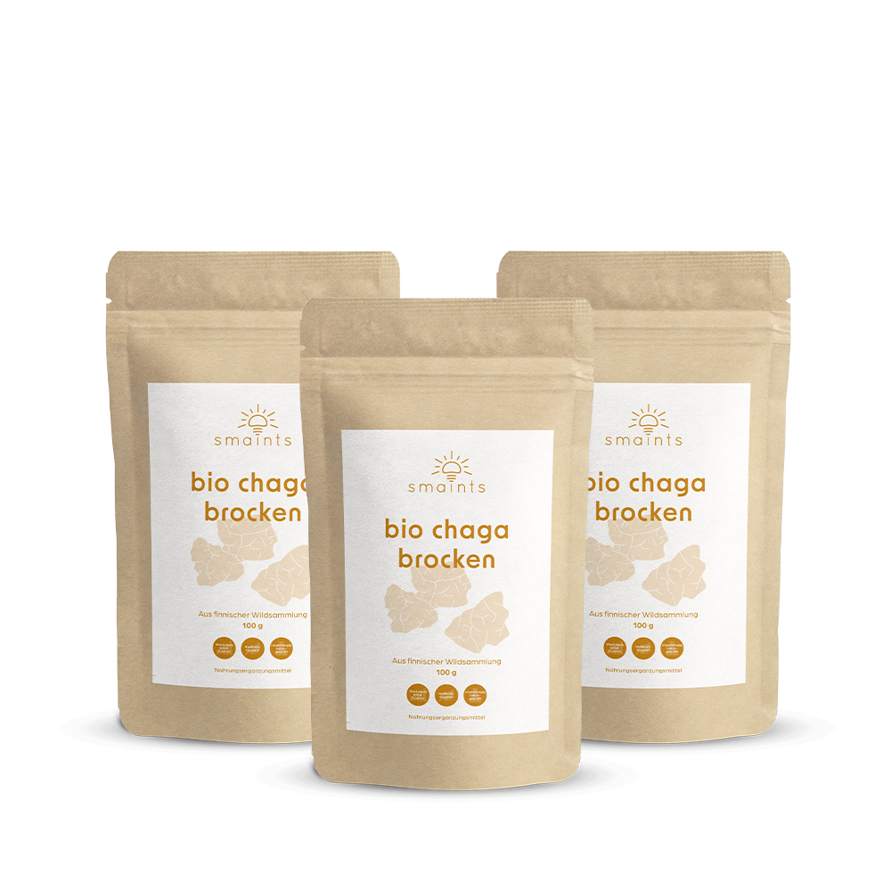 Bio Chaga Brocken aus Finnland