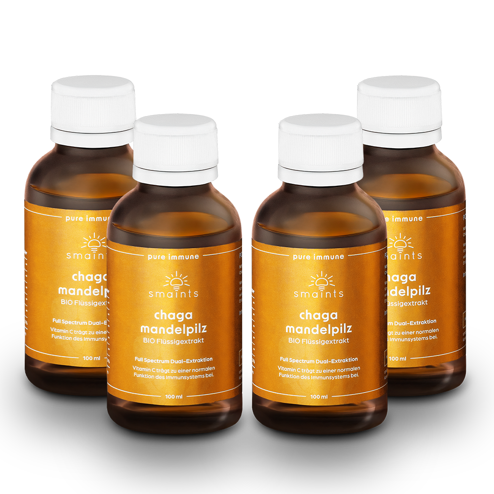 4x Pure Immune Flüssigextrakt Bio
