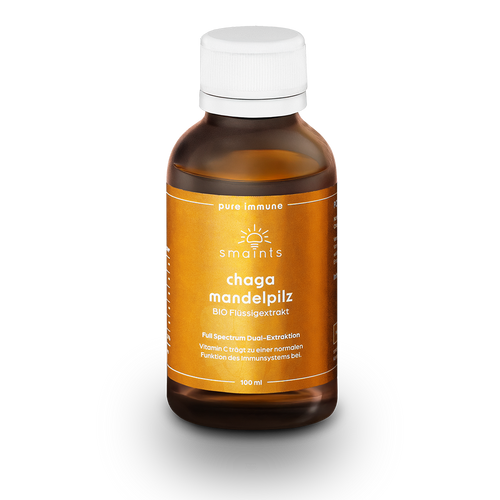 Pure Immune Flüssigextrakt mit Chaga und Agaricus