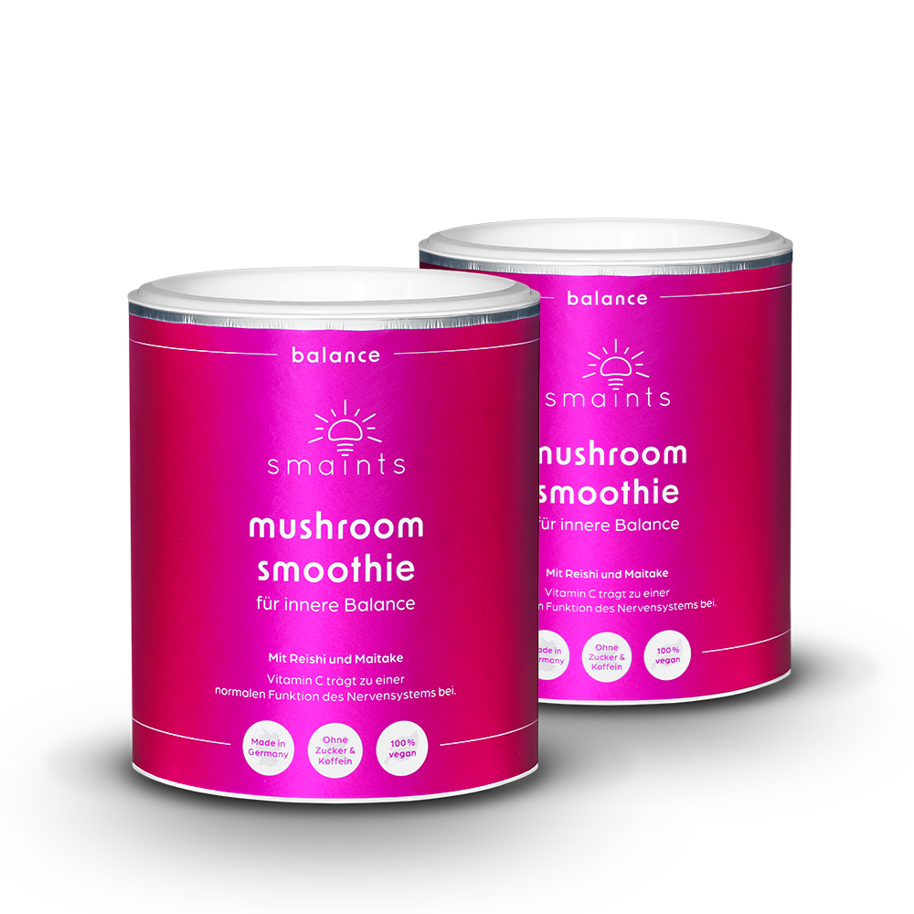 Mushroom Smoothie 2.0 mit Reishi und Maitake 210g