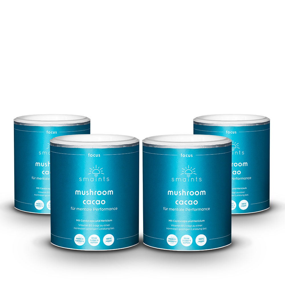 Mushroom Cacao 2.0 mit Cordyceps und Hericium 210g
