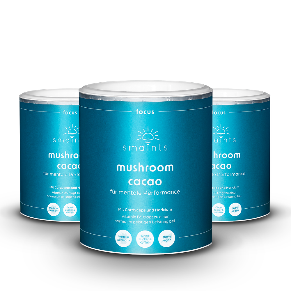Mushroom Cacao 2.0 mit Cordyceps und Hericium 210g